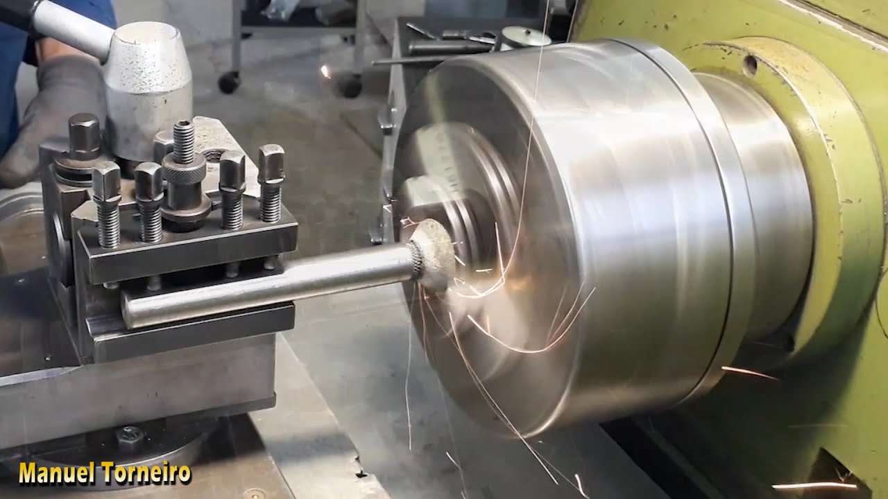 Como Retificar Castanhas da Placa do Torno sem Máquina | How Rectify Jaw Lathe Chuck