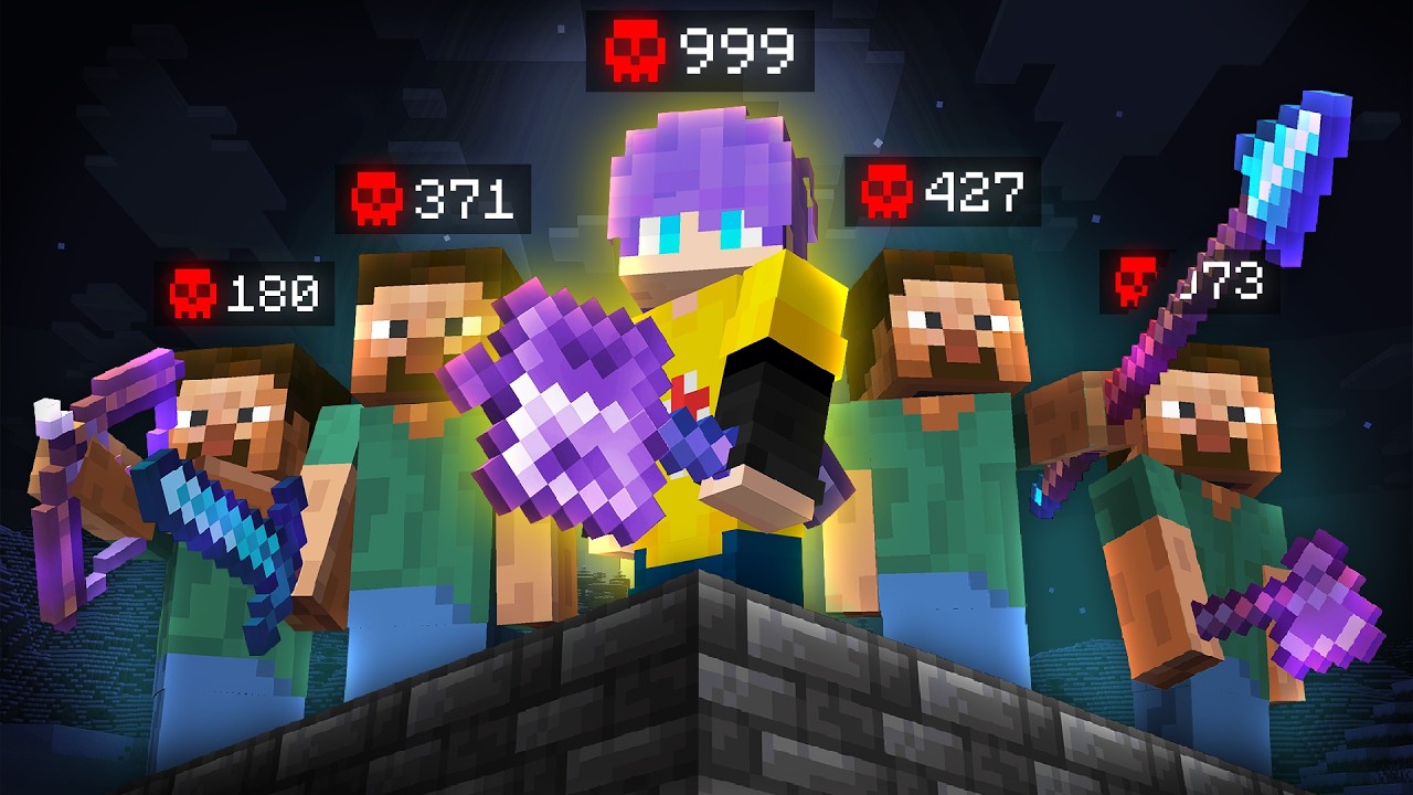EU DOMINEI UM SERVIDOR ANÔNIMO DE MINECRAFT