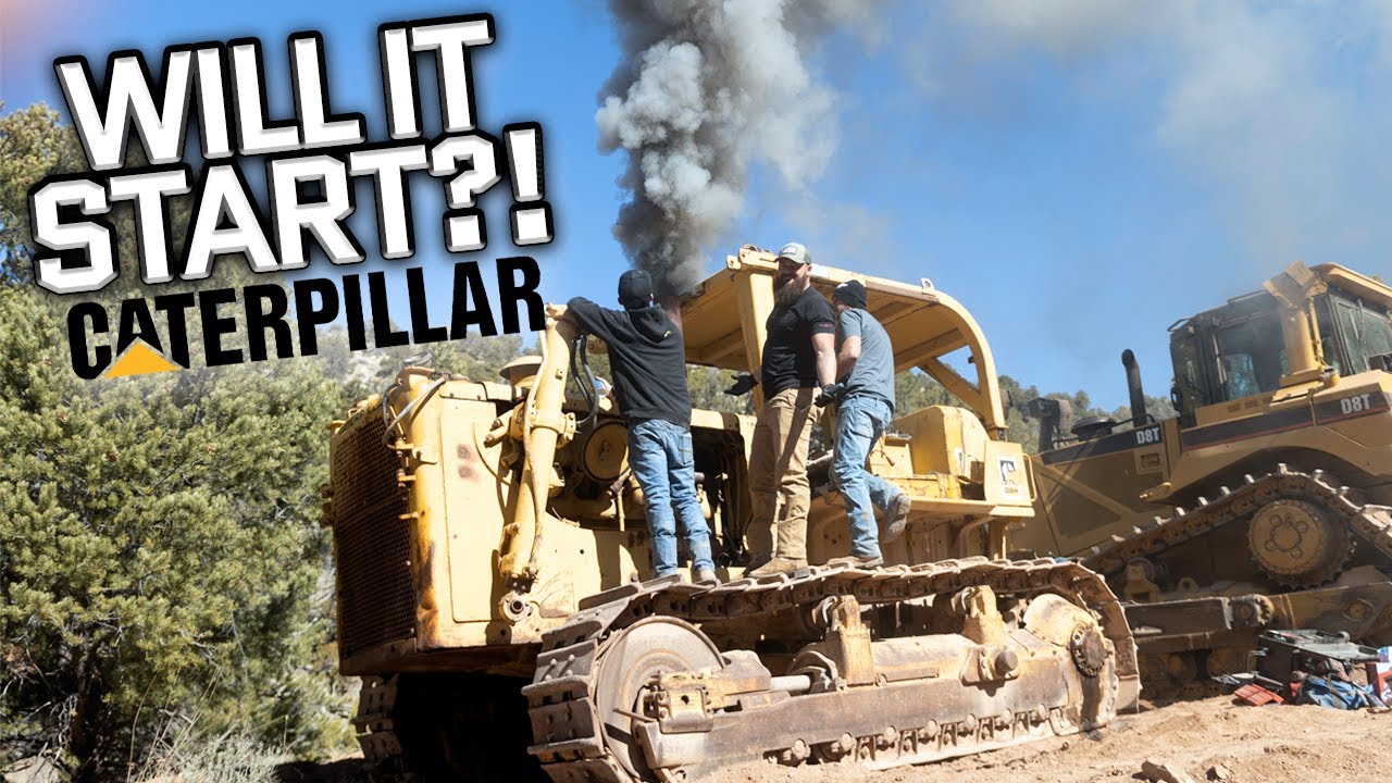 This Huge CAT Dozer Was Abandoned In The Mountains So Now It's Mine (Will It Start??)