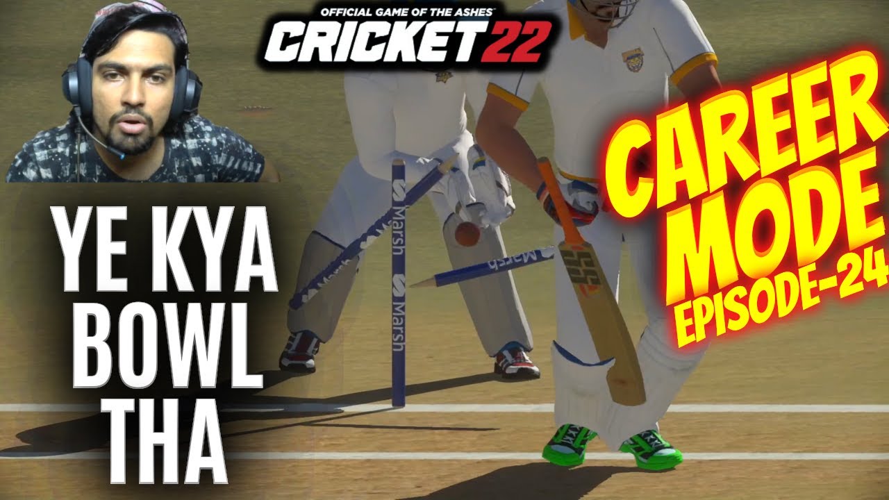 #24 I Take Nitish Rana & Srikar Bharat Wicket + Lowest Total In Ranji - Cricket 22 Career Mode