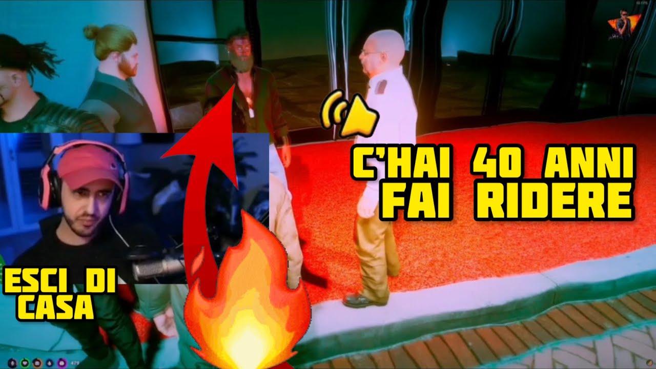 FLAME PESANTE CON I 40ENNI DEL CASINÒ 🤣🔥