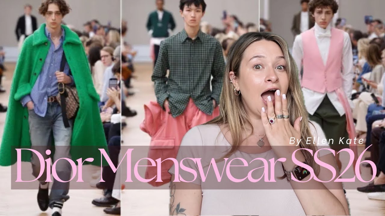 My First Impressions of Jonathan Anderson’s Dior Menswear SS26 Debut