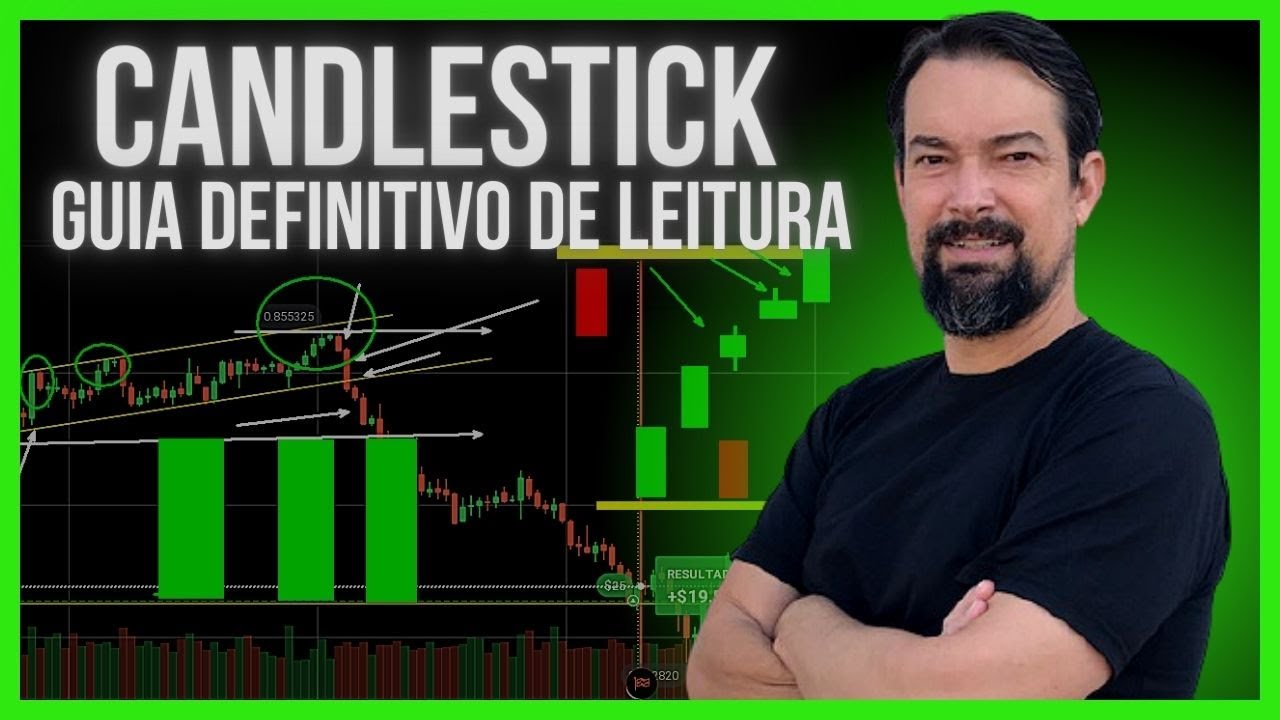 DOMINE OS CANDLESTICKS - GUIA DEFINITIVO PARA VOCÊ APRENDER A OPERAR OPÇÕES BINÁRIAS USANDO CANDLES.