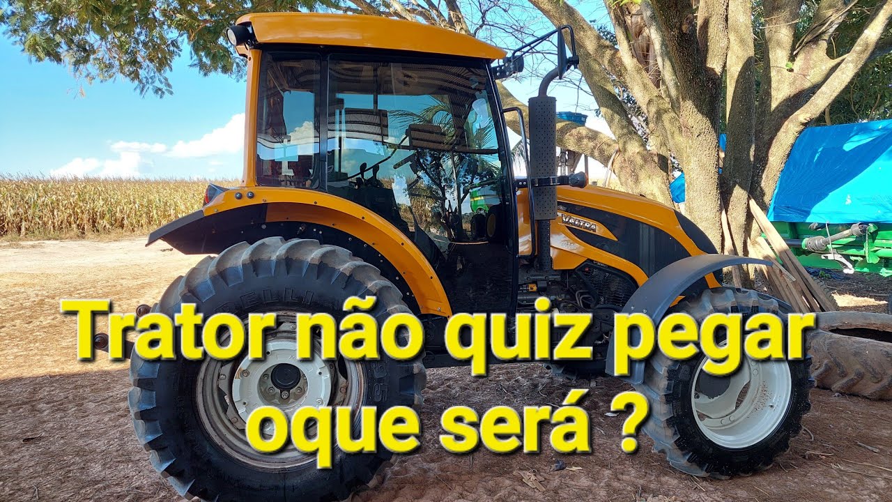 Trator nao qui pegar na partida, oque será ?
