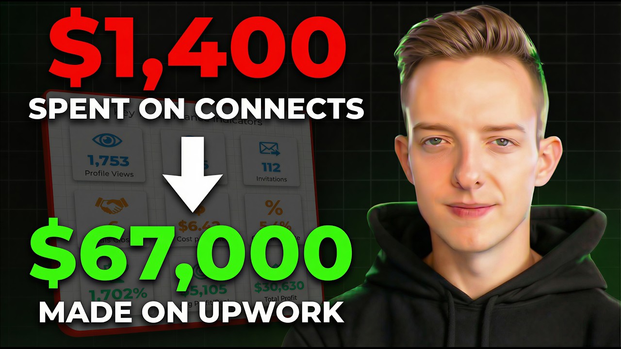 I Spent $1700 On Upwork Connects (And $68,000 Back...)