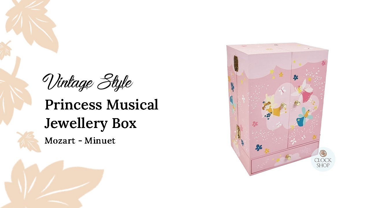 Princess Musical Jewellery Box By Trousselier (Mozart-Minuet)