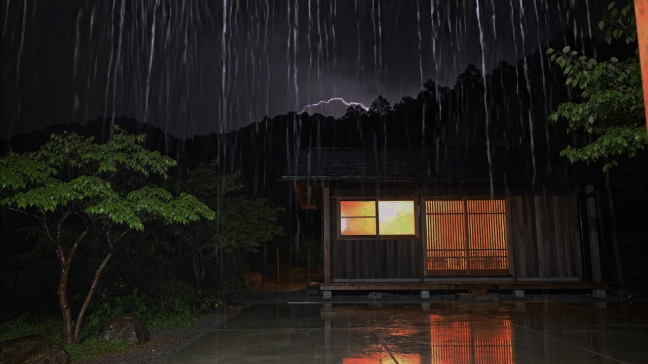 3 Minutes to Sleep Now: Heavy Rain on a Tin Roof & Deep Thunder for Insomnia
