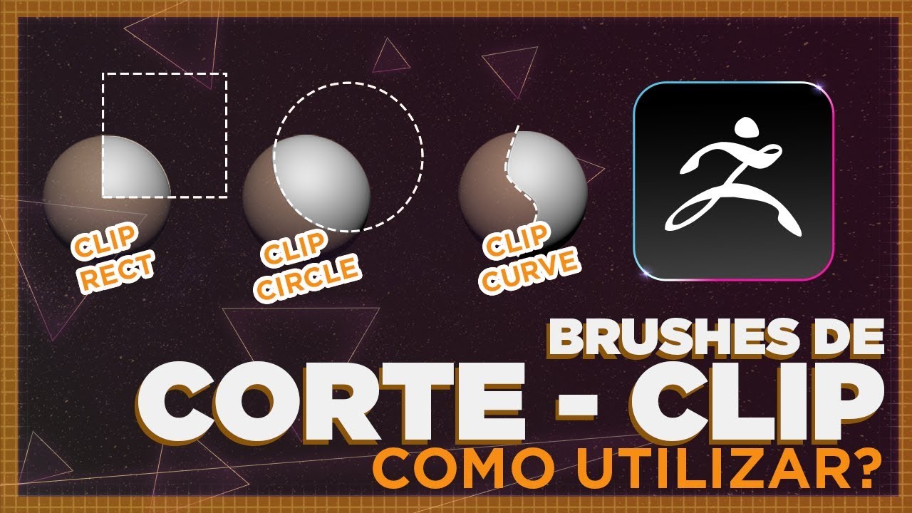 Brushes de Corte l ZBrush Tutorial #020