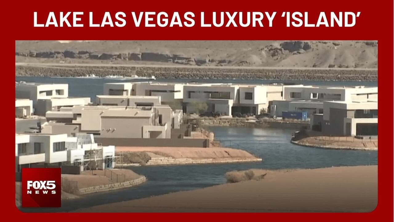 Lake Las Vegas luxury ‘island’ features several homes after 4 years