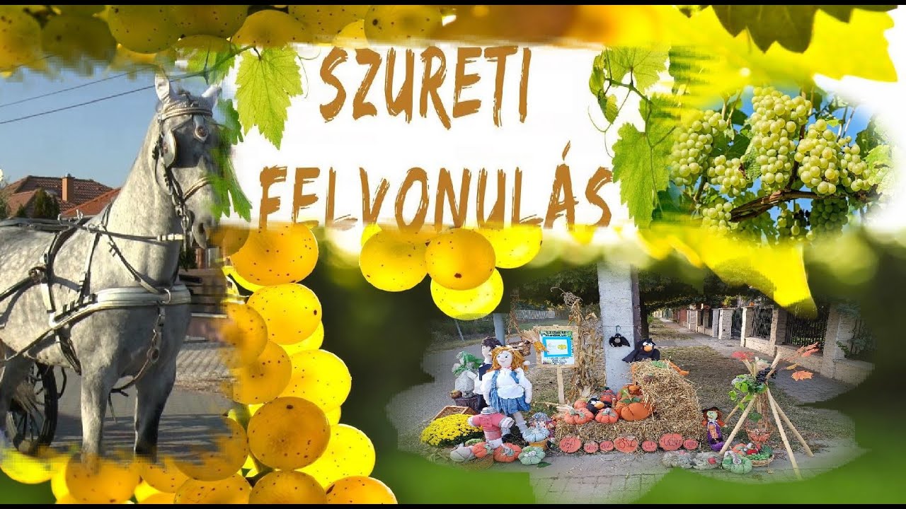 Szüreti felvonulás Albertirsán 2023