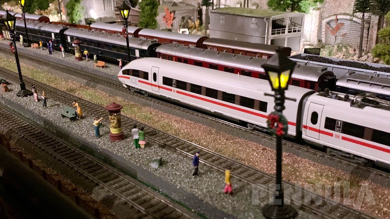 Märklin Spur H0 Modelleisenbahn Fahrvideo – Eine beeindruckende Modellbahn für Jedermann