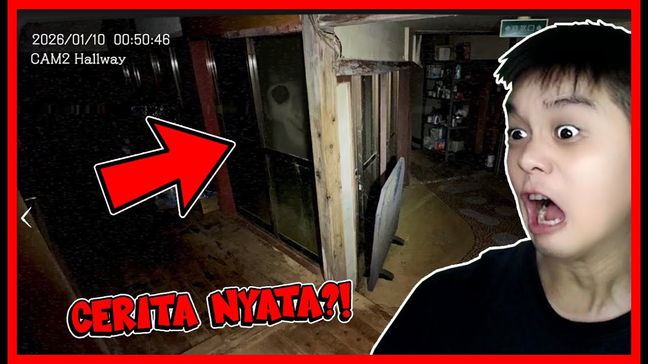 ATUN MENCARI ANOMALI DI RUMAH TERBENGKALAI DENGAN CCTV !! Roblox