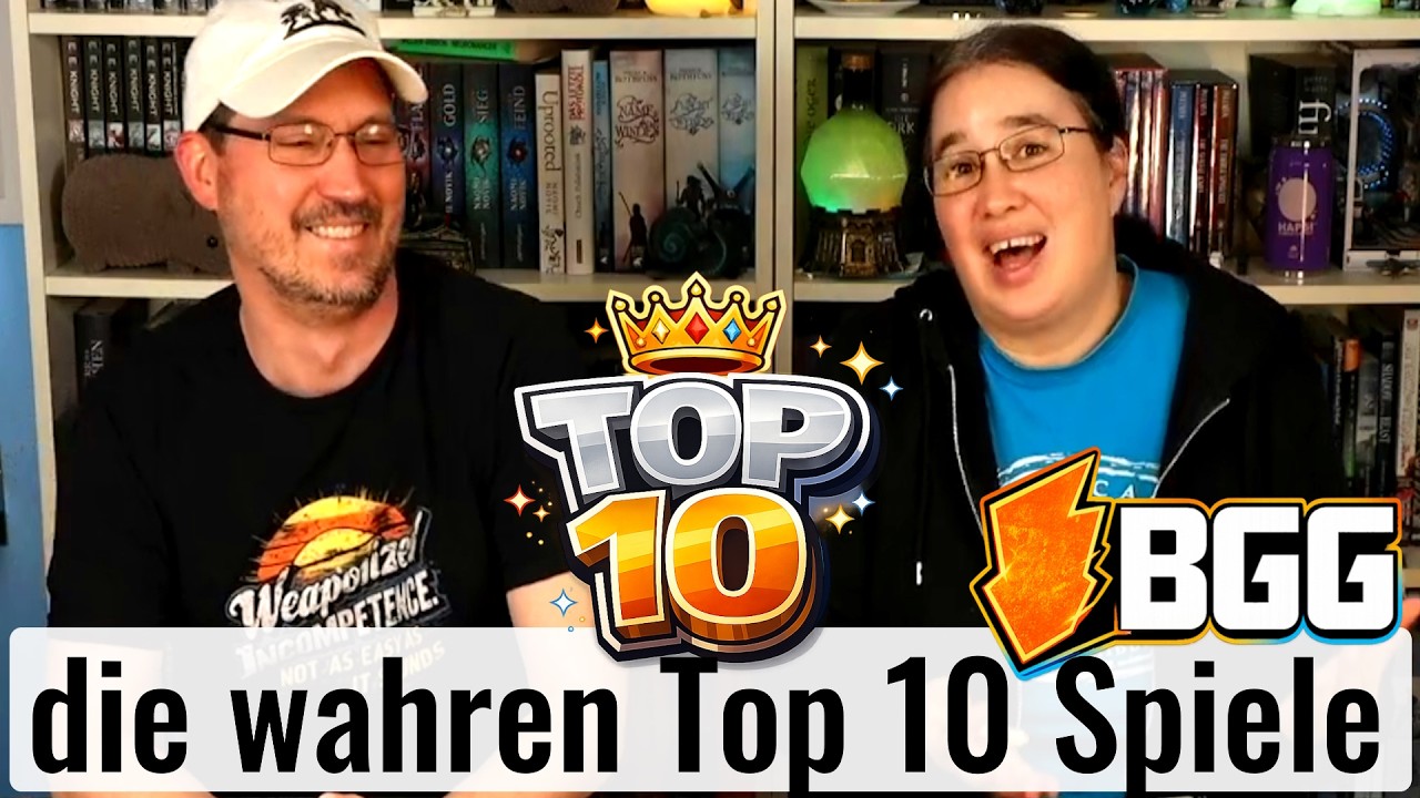 die wahren Top 10 Brettspiele auf Board Game Geek - Brettspiel Charts 2026