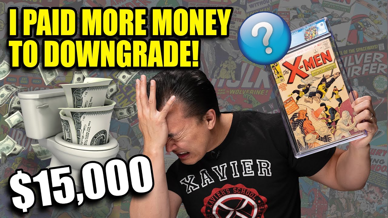 $15,000 COMIC BOOK DOWNGRADE!!! I Paid More For a Lower Grade X-MEN #1 - Most Valuable X-Men Key!