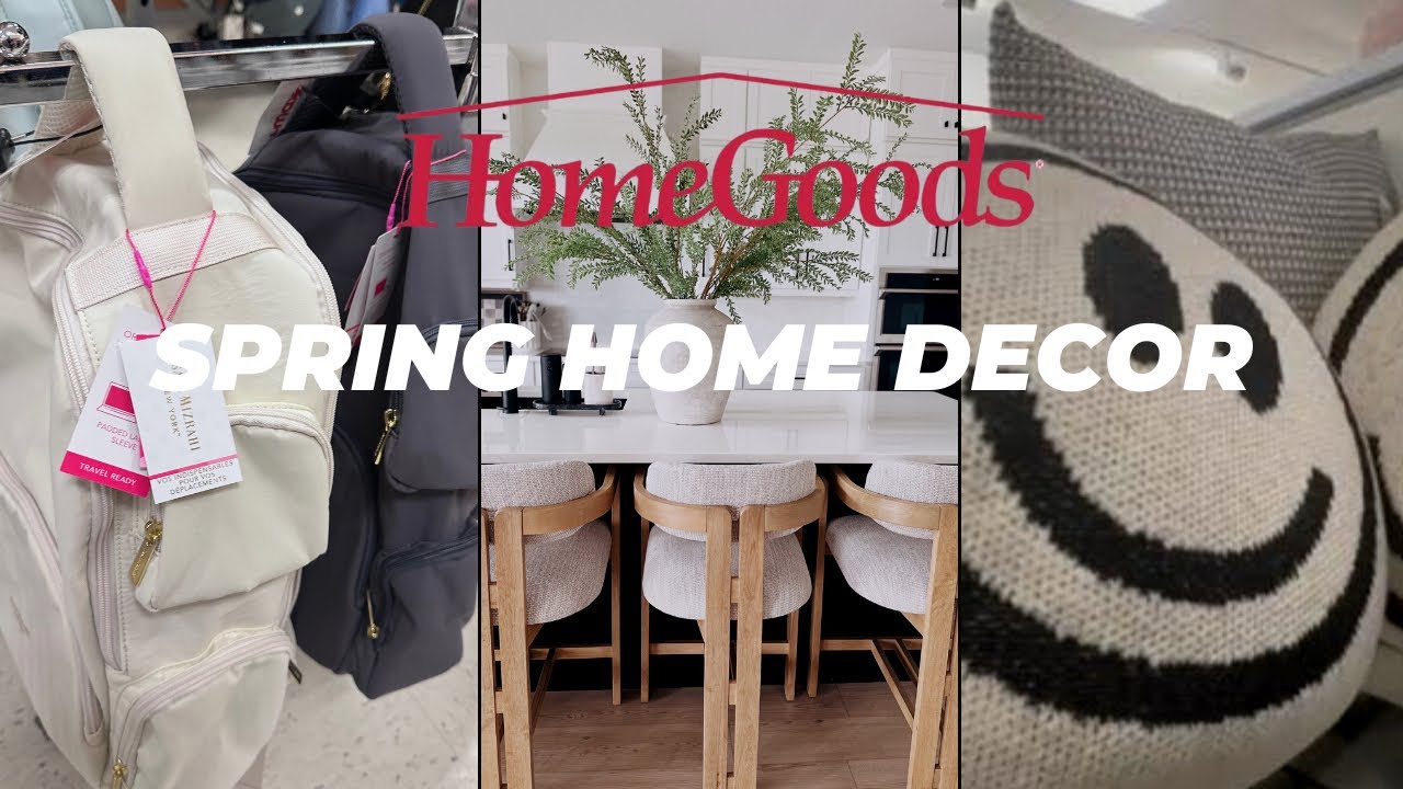 SHOP WITH ME & HAUL | SPRING HOME DECOR | HOMEGOODS, MARSHALLS, TJMAXX, TARGET, & WALMART