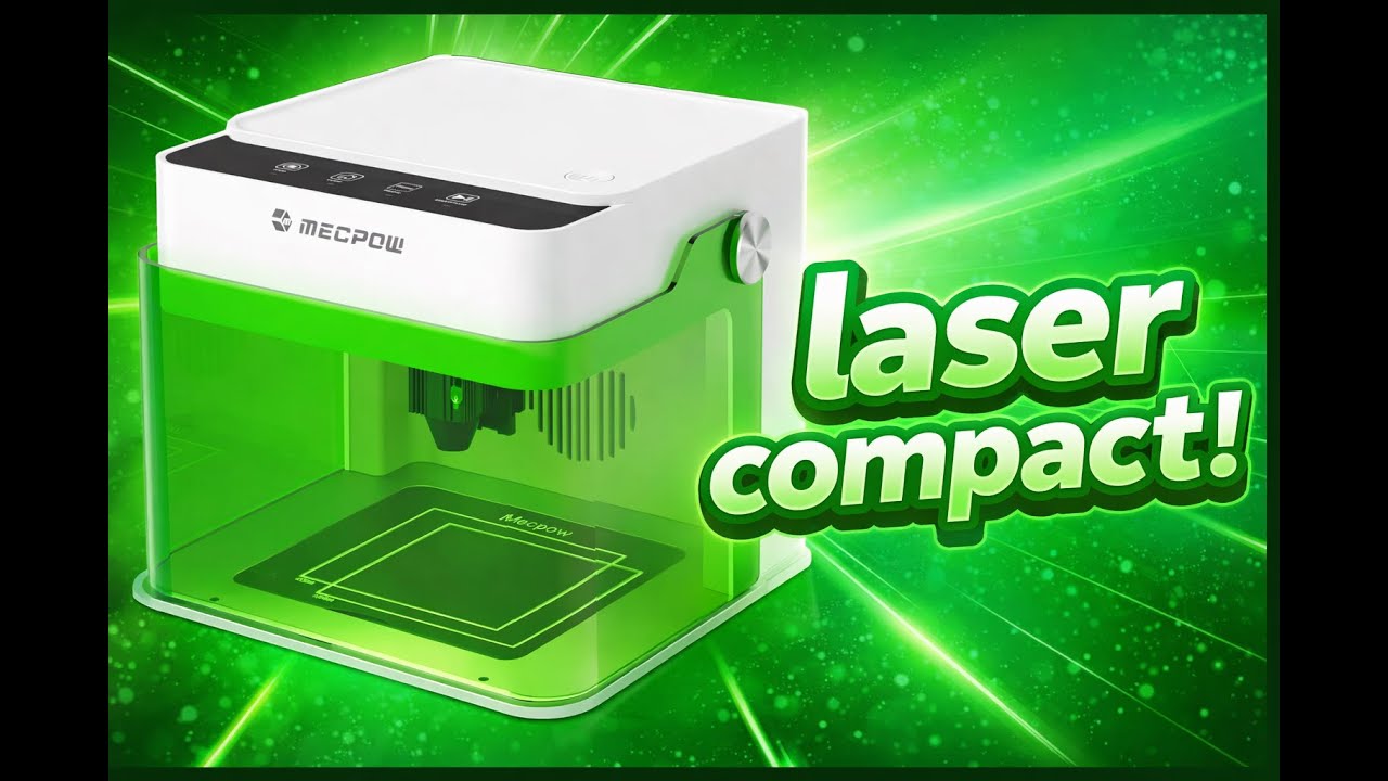 Laser compact : prêt à graver en quelques minutes ? MECPOW M1