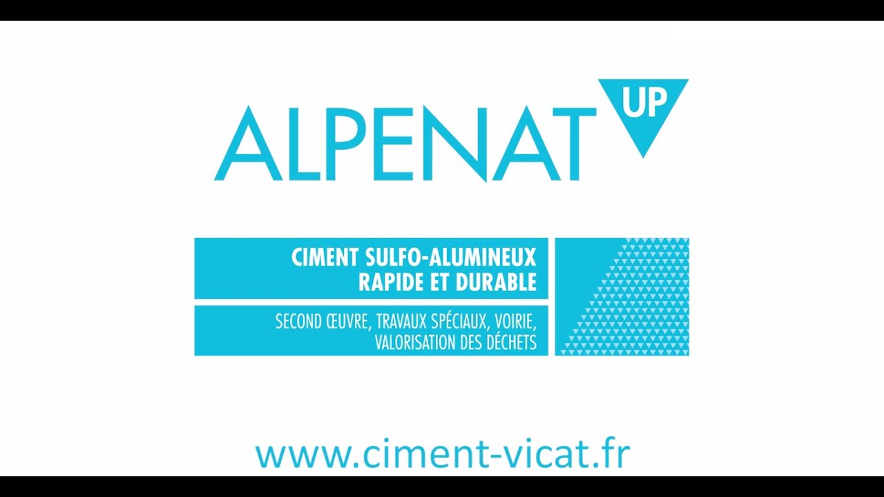 [FR] Mise en œuvre d'un béton rapide grâce au nouveau ciment ALPENAT-UP