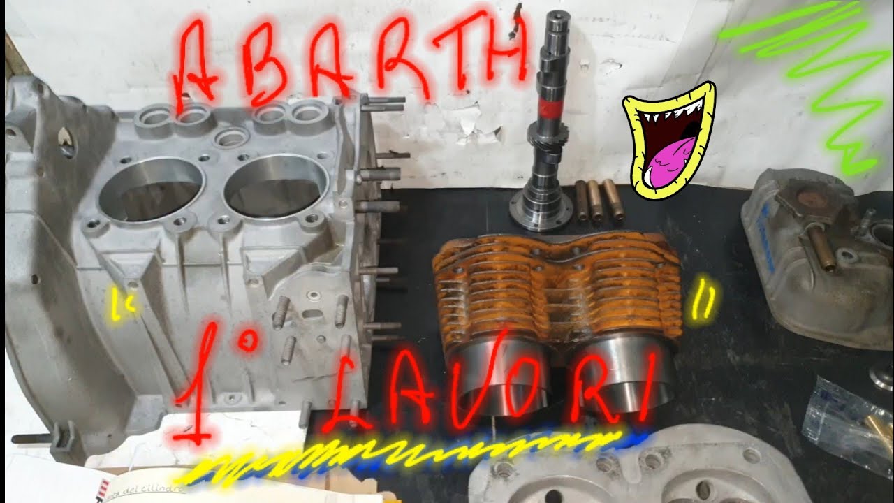 Fiat 500 abarth - lavori parte testata e cilindri