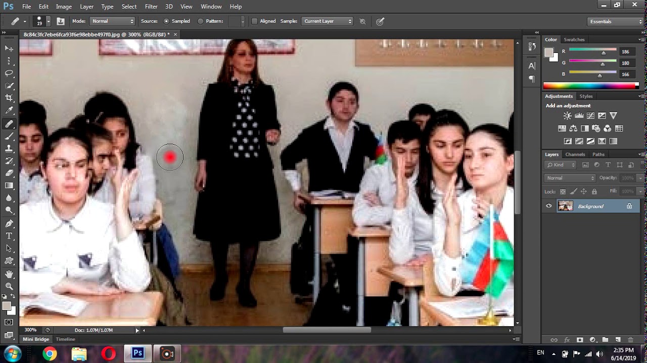 Adobe Photoshop - Dərs 2 - Fotoşop alətləri (tools)
