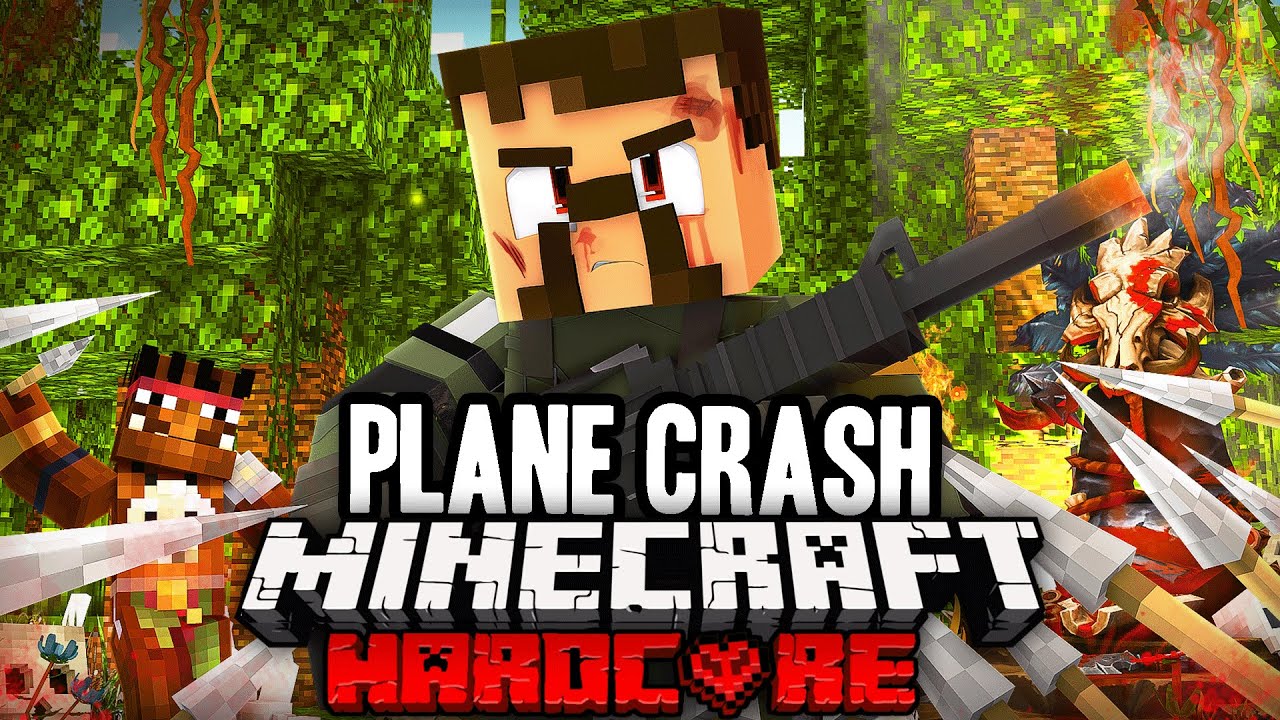 100 игроков симулируют авиакатастрофу в Minecraft...