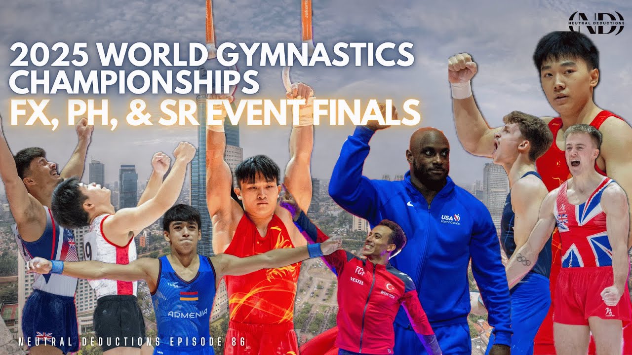 Чемпионат мира по спортивной гимнастике 2025 года, финалы соревнований по вольным упражнениям, ко...