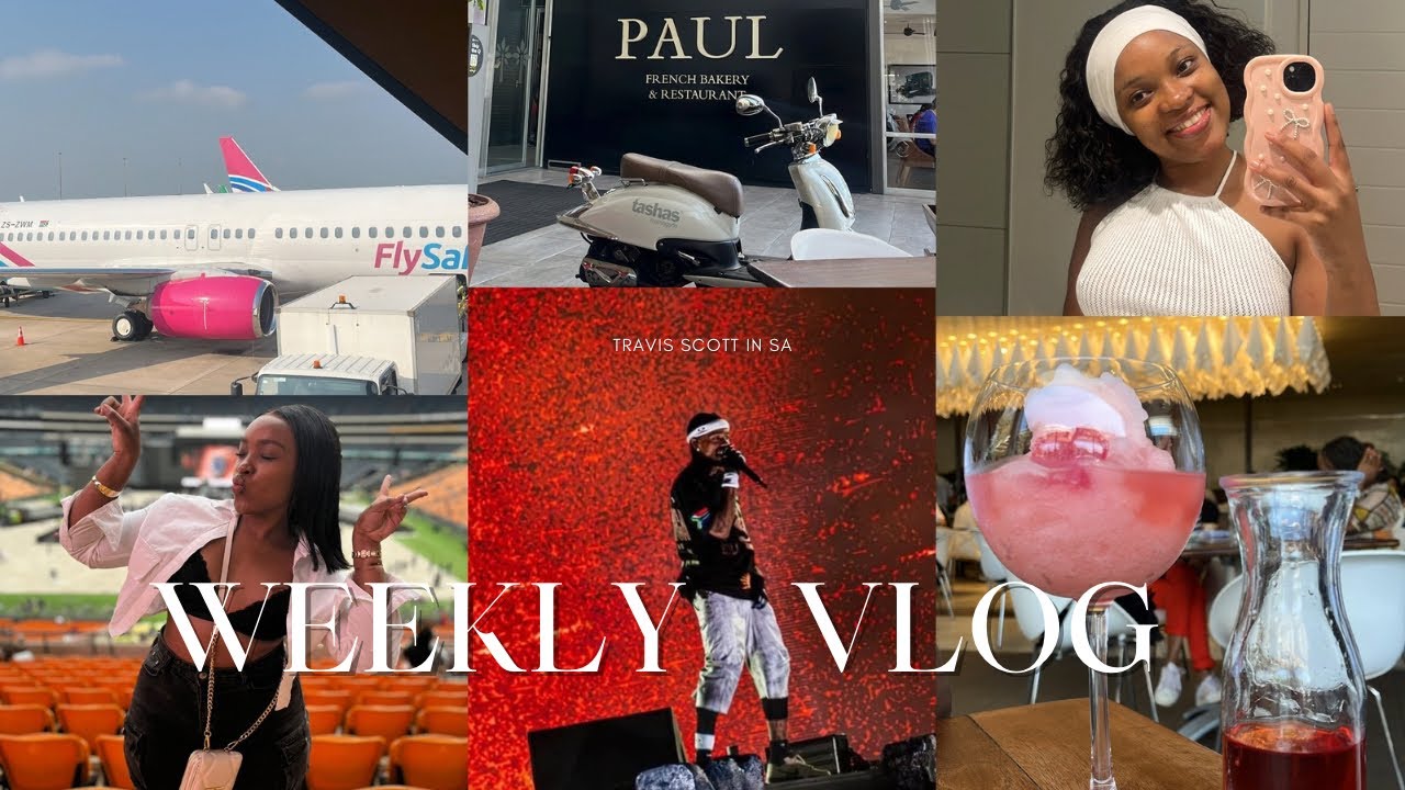 VLOG: TRAVIS SCOTT IN S.A | APARTMENT TOURS & MORE. SOUTH AFRICAN YOUTUBER🇿🇦 
