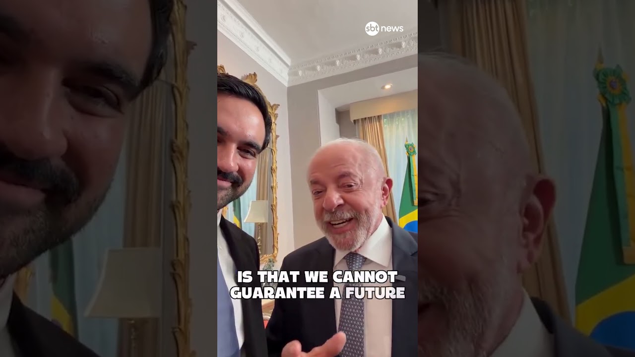 Lula brings Corinthians jersey to meeting with NYC mayor | #sbtnews