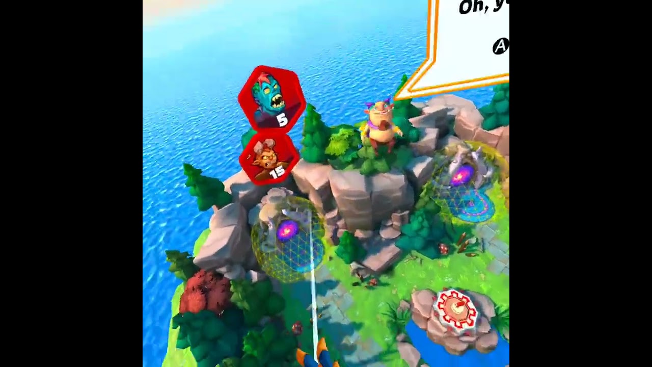 A tower defense game in vr