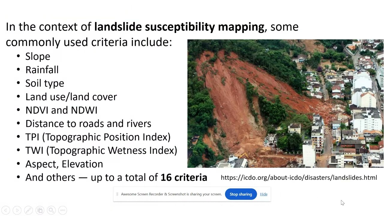How to Do AHP in Excel (Using 16 Landslide Risk Criteria!)