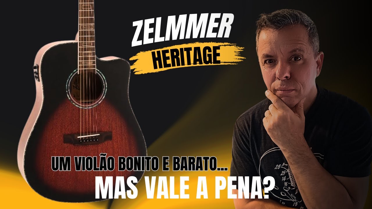 Avaliei o Viol&atilde;o Zellmer Heritage! 👀 Ele &eacute; barato... Mas ser&aacute; que vale a pena??? 🧐