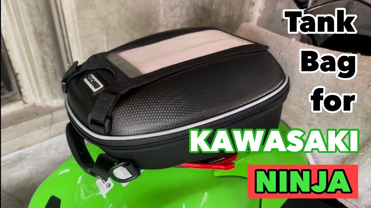 Kawasaki Ninja Tank Bag Installation