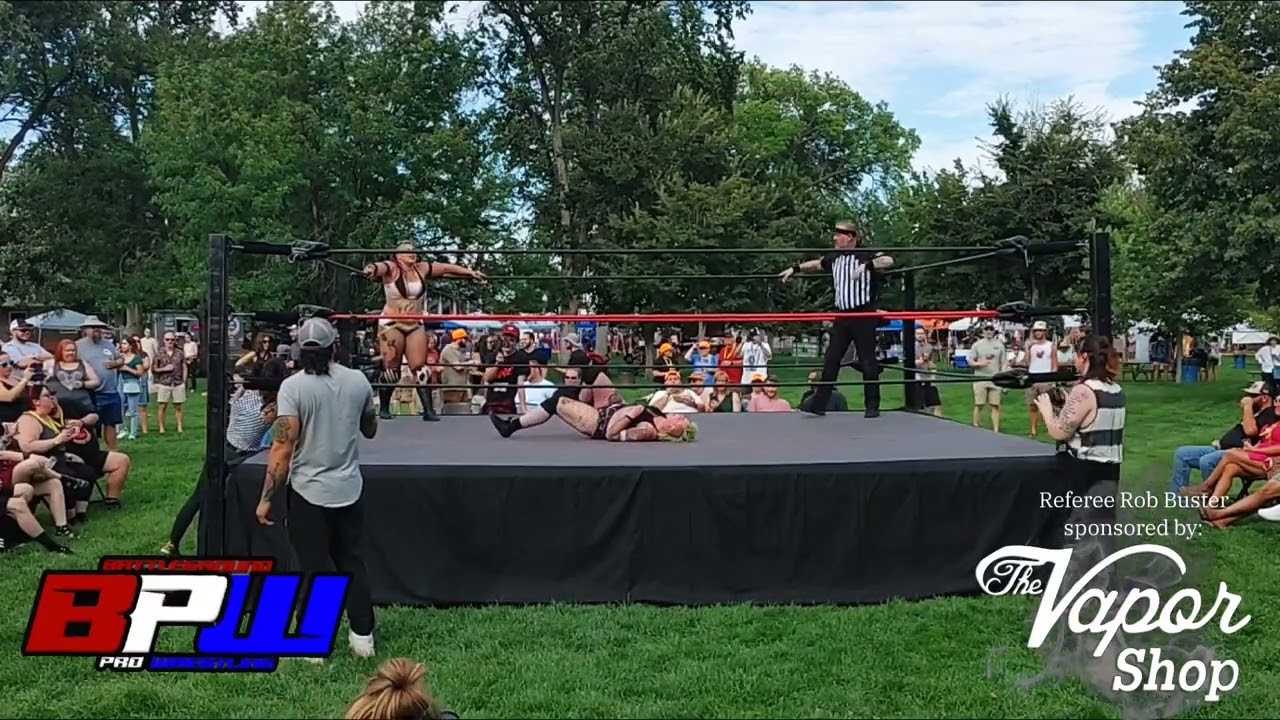 BGP 8-12-23 Kay Davver vs Lilith Grimm (Referee Rob Buster sponsored by The Vapor Shop)