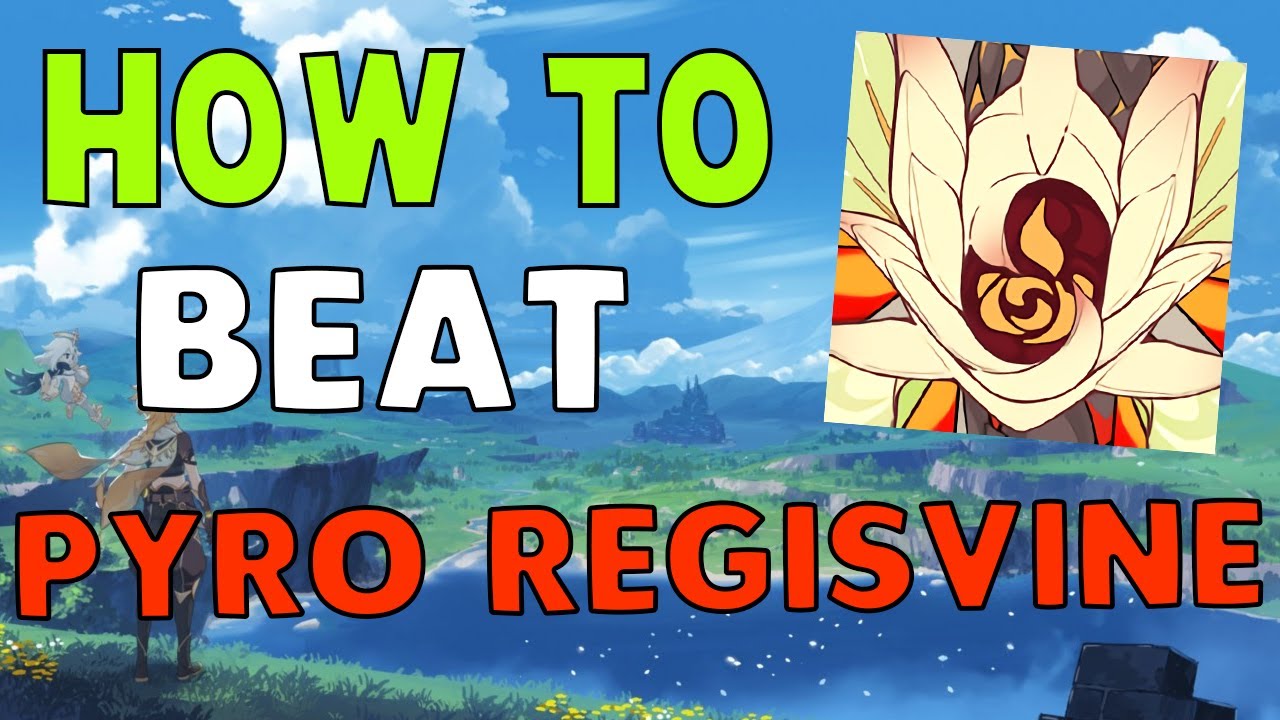 How to EASILY beat Pyro Regisvine in Genshin Impact - Free to Play Friendly!