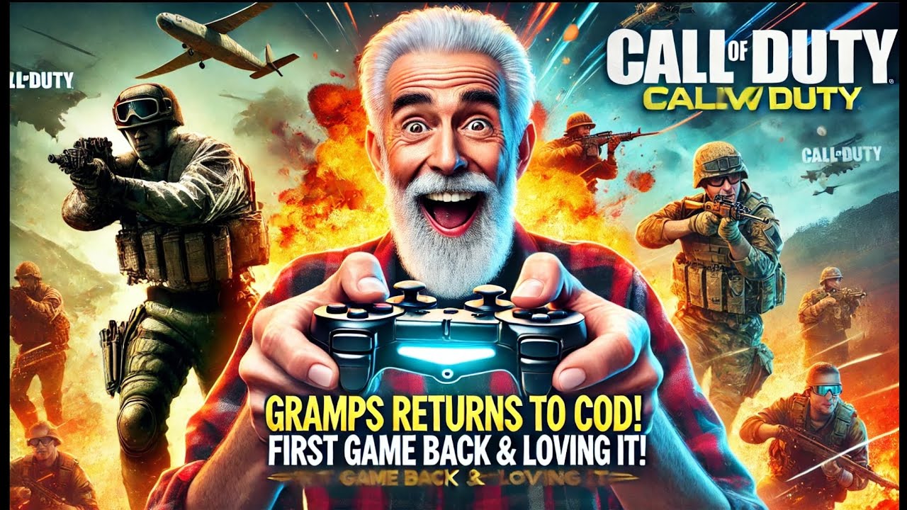 Gramps Returns to Warzone Call of Duty! First Game Back and Loving It!