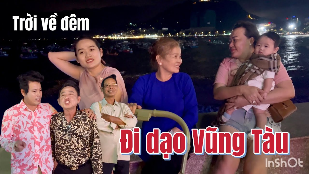 Vũng Tàu về đêm dạo một vòng cùng gia đình Bùi Trung Đẳng