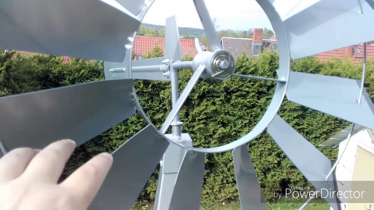 Windrad Unboxing und Aufbau