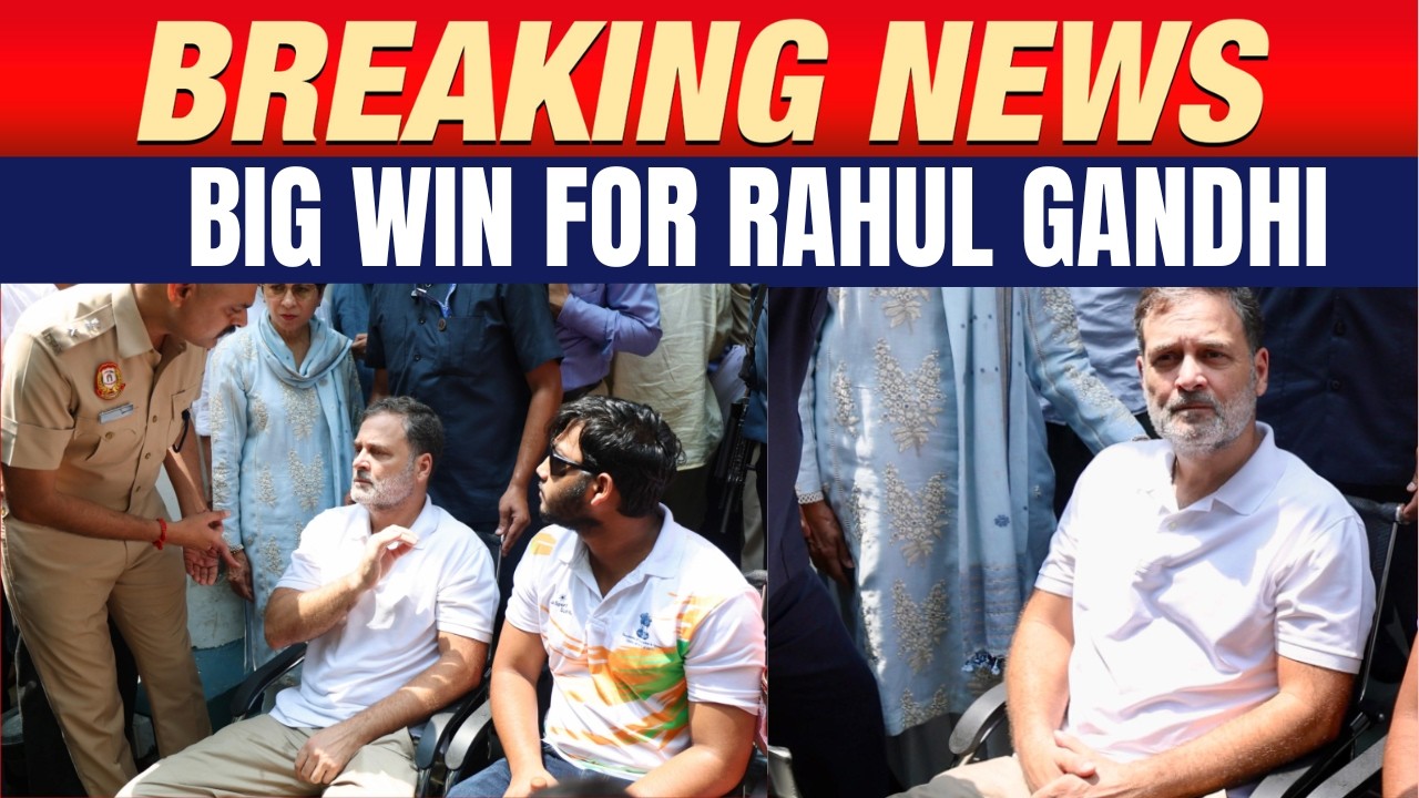 Big Win For Rahul Gandhi: Delhi Police Files FIR Over Pellet Gun Use | News9