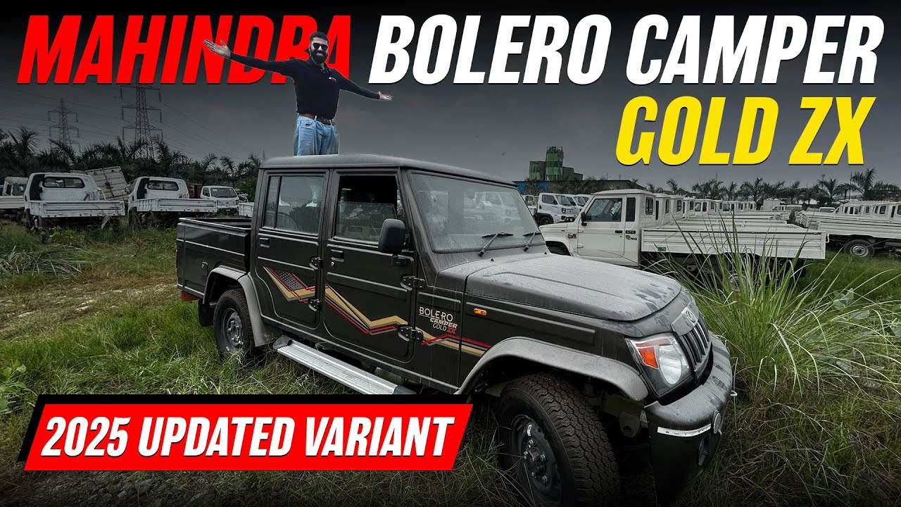 2025 Mahindra Bolero Camper Gold ZX | AC | 1 Ton Payload | 4 X 4 #mahindra #camper #91trucks