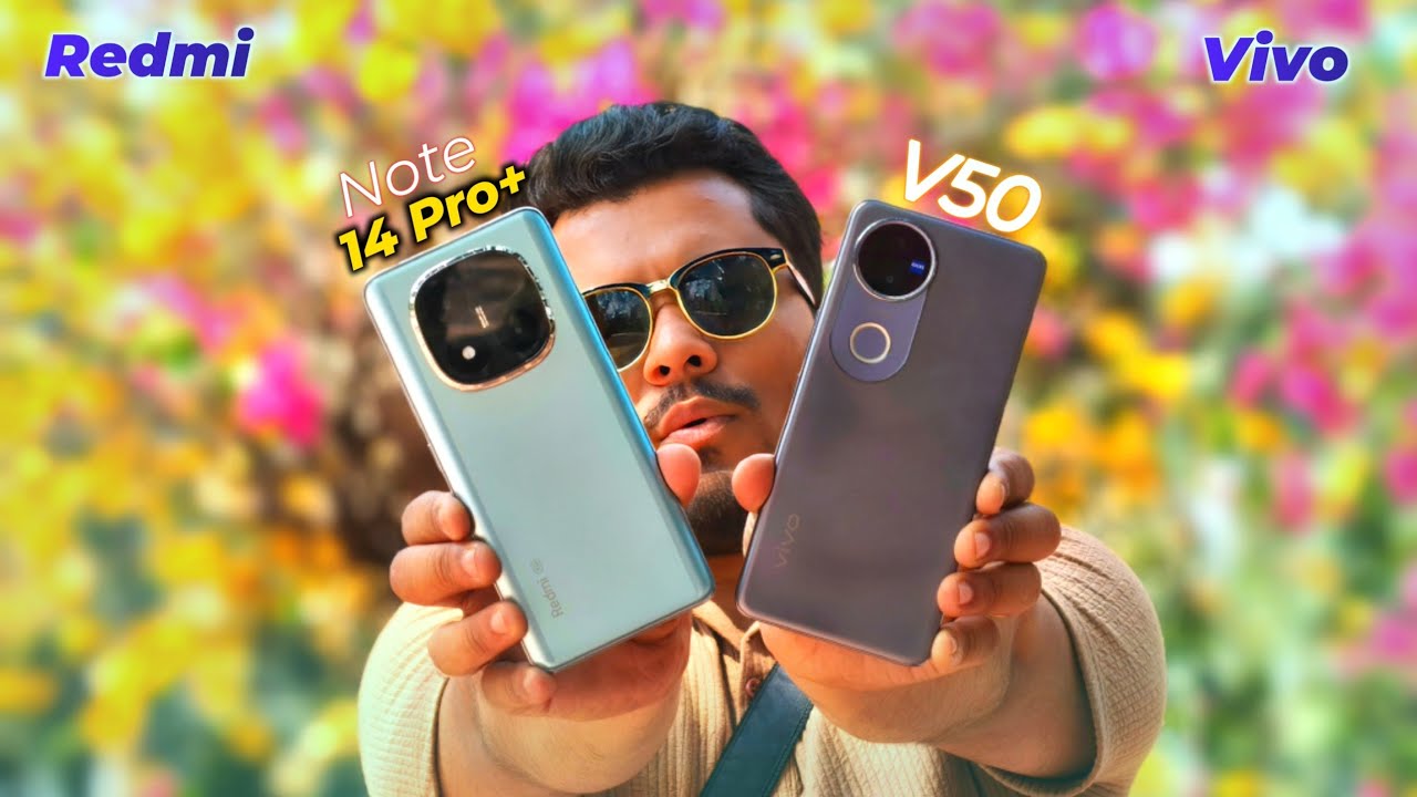 Camera Comparison Vivo V50 vs Redmi Note 14 Pro+ | Which is Better in Camera?