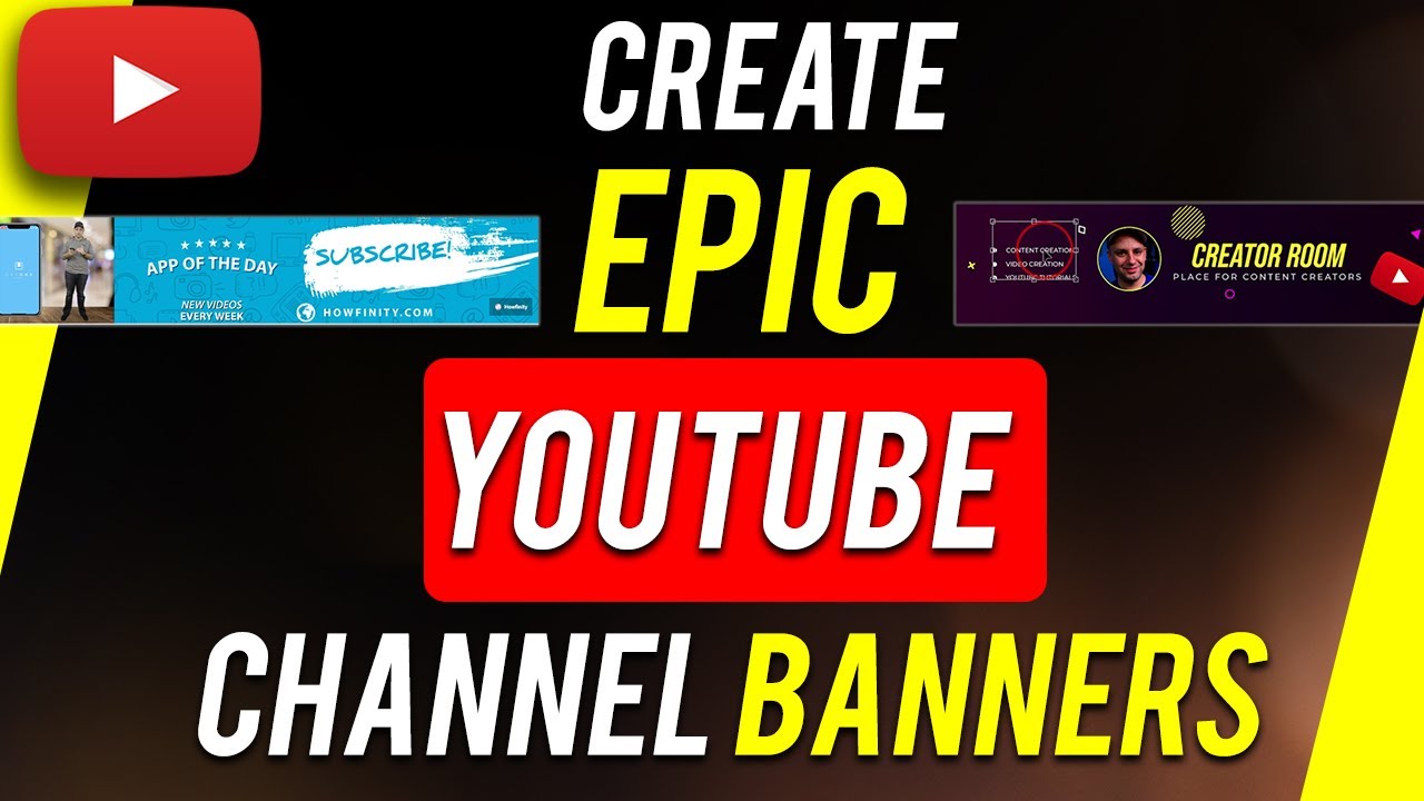 How to Make a YouTube Channel Banner with Photoshop