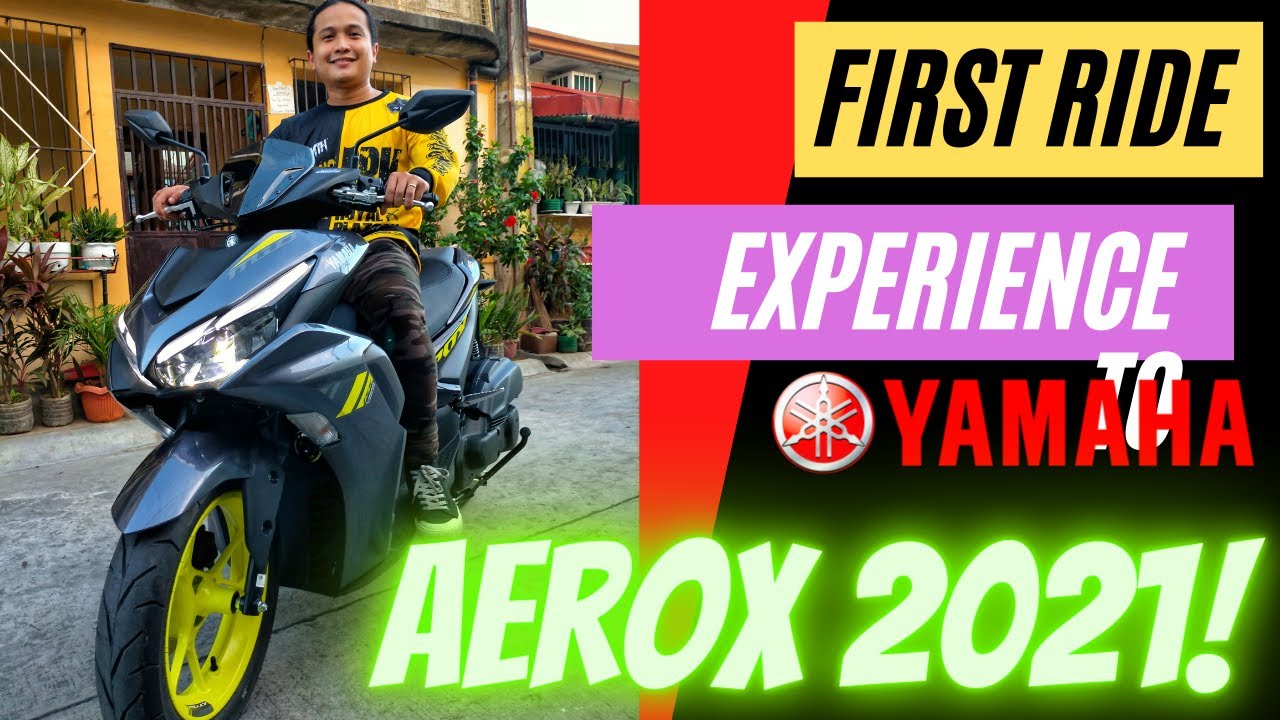 My FIRST RIDE EXPERIENCE with the All-New Yamaha Aerox 2021 | Pinara Ako ni Kuya Grab Rider!
