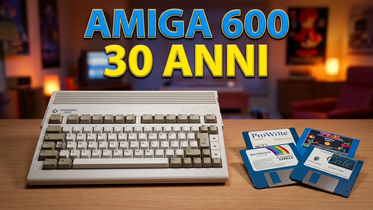 AMIGA 600 | Storia del piccolo Commodore