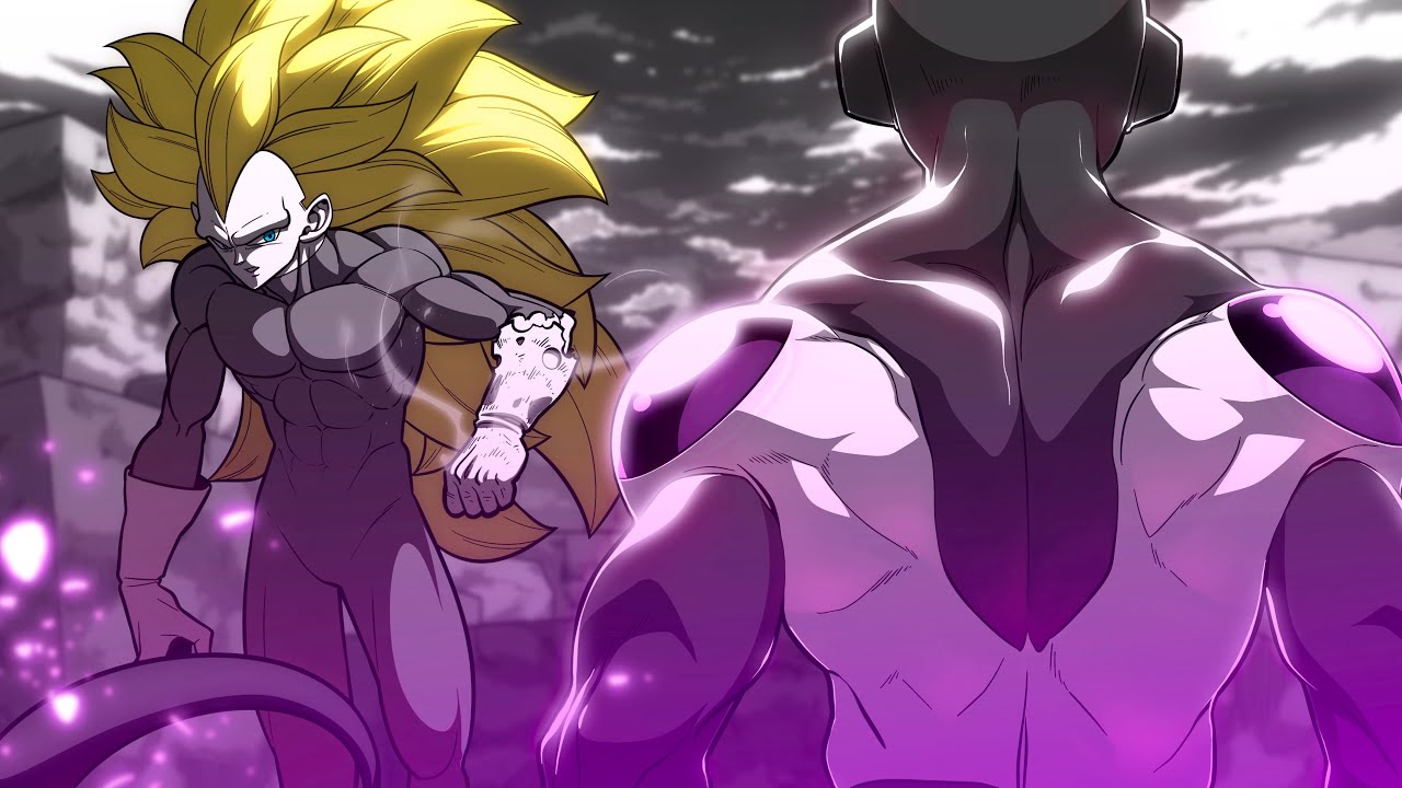 BLACK FRIEZA vs SSJ 3 VEGETA || Fan Animation, Dragonball Super Manga