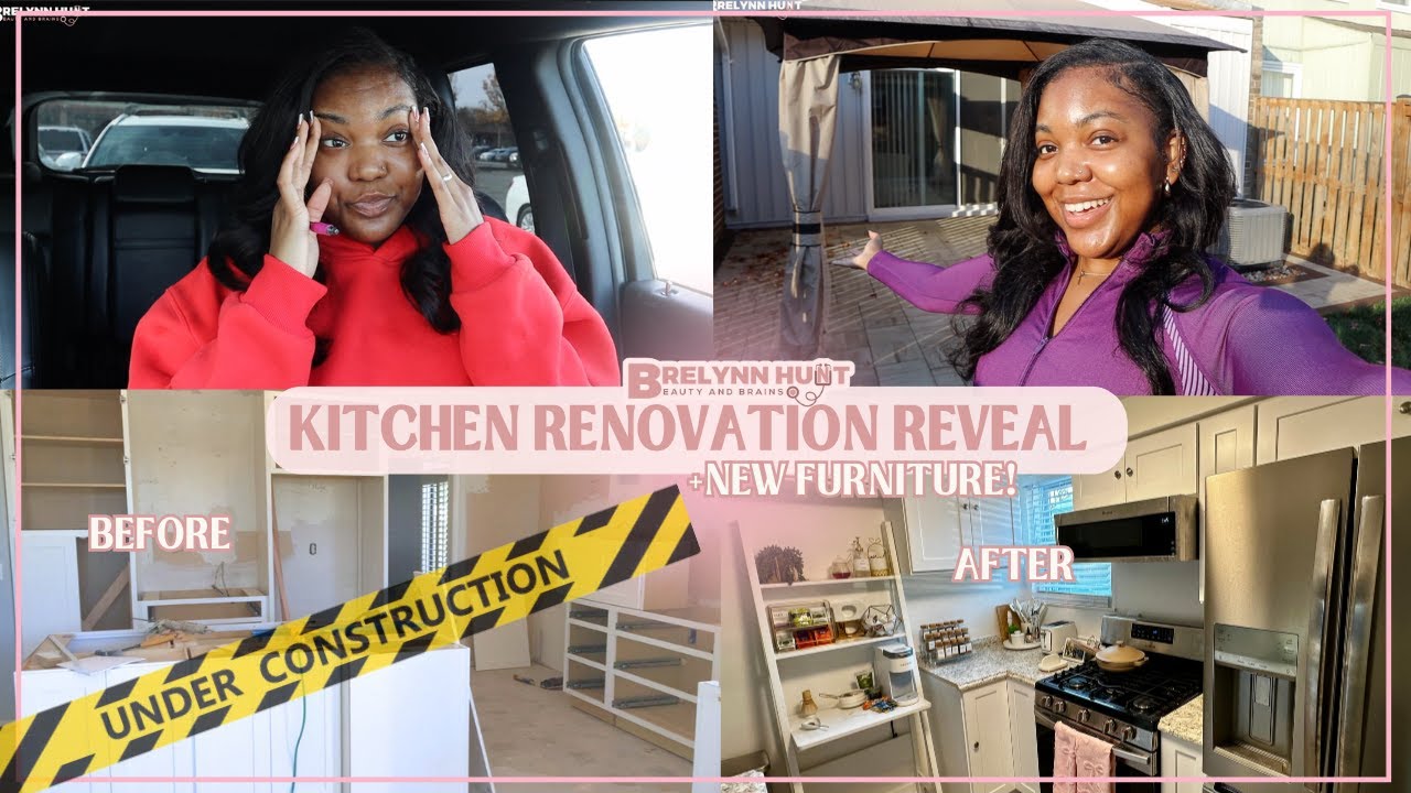 kitchen makeover gone wrong?! RENOVATION RESULTS + a brand new backyard! | moving vlog #5