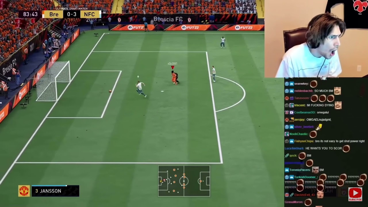xQc is BAD at FIFA 22