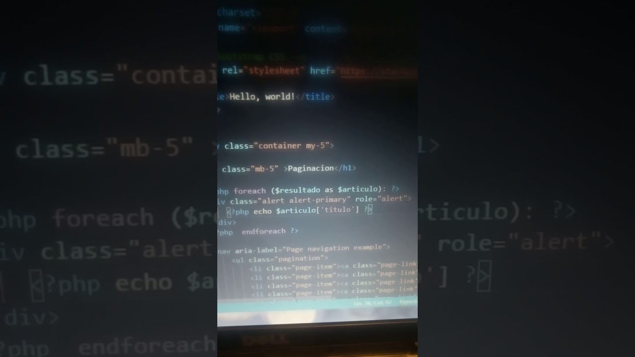 Practica de paginaci&oacute;n con PHP y MySQL