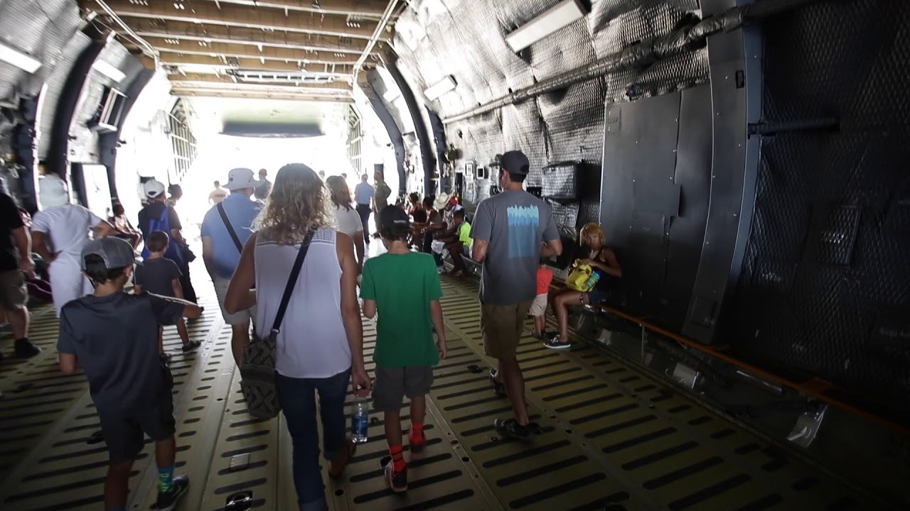 C-5 Super Galaxy walk around at Joint Base Andrews Air Show 2017