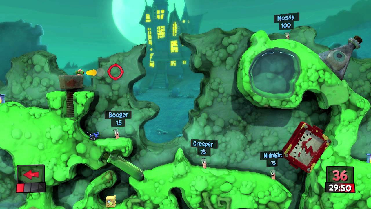 Worms Revolution in-game movie, 'Public Information Film''