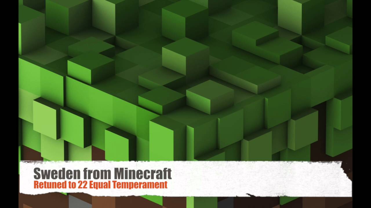 Minecraft Played in 22 Equal Temperament