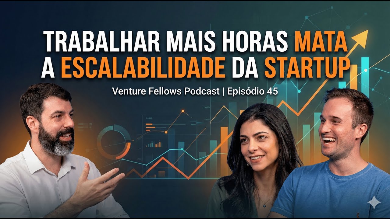 Trabalhar mais horas é o erro que mata a escalabilidade da startup